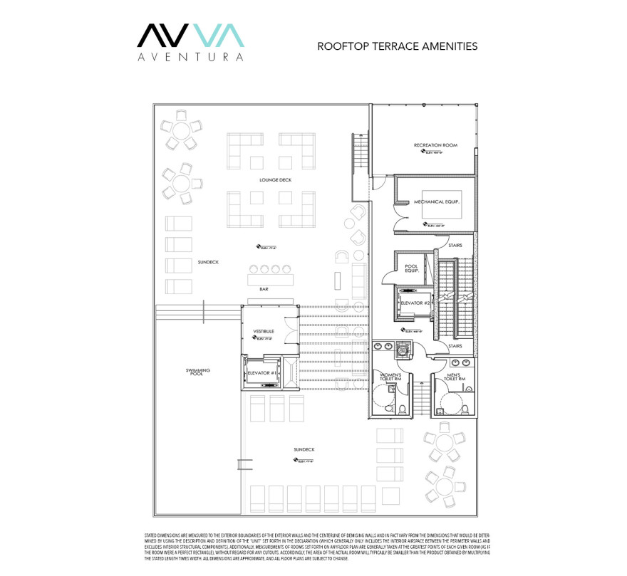 Avva Residences Rooftoop terrace