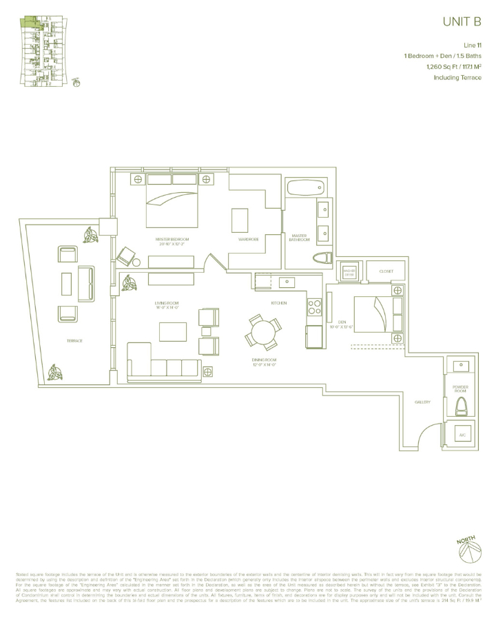 1010 Brickell floor plans