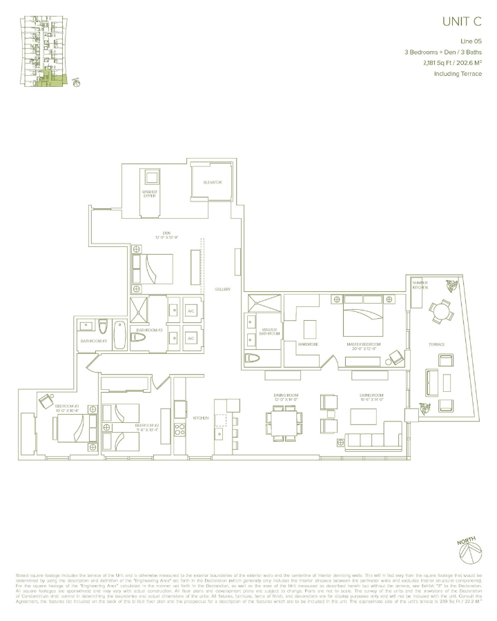 1010 Brickell floor plans