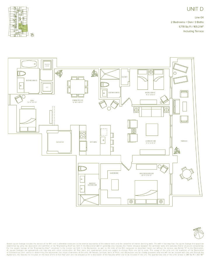 1010 Brickell floor plans