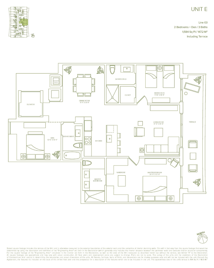 1010 Brickell floor plans