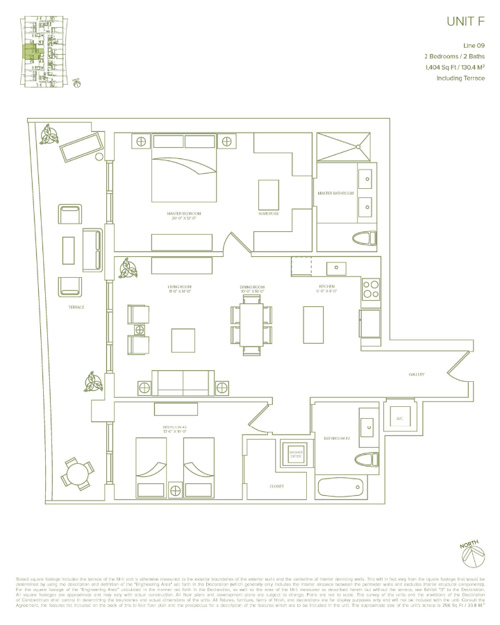 1010 Brickell floor plans