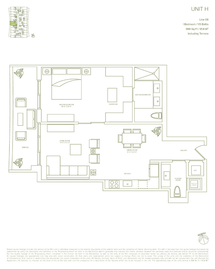 1010 Brickell floor plans