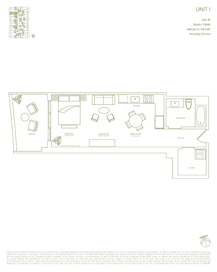 1010 Brickell floor plans