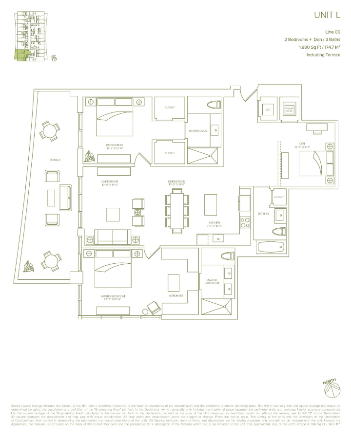 1010 Brickell floor plans