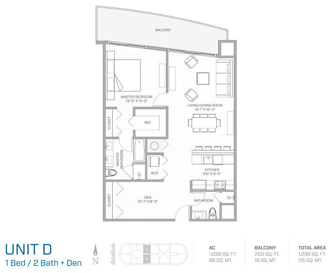 Aria on the Bay - floor plans