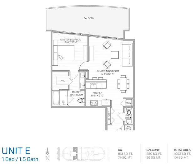 Aria on the Bay - floor plans