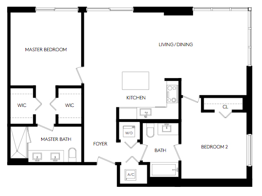 5300 Paseo Doral floor plan residence E