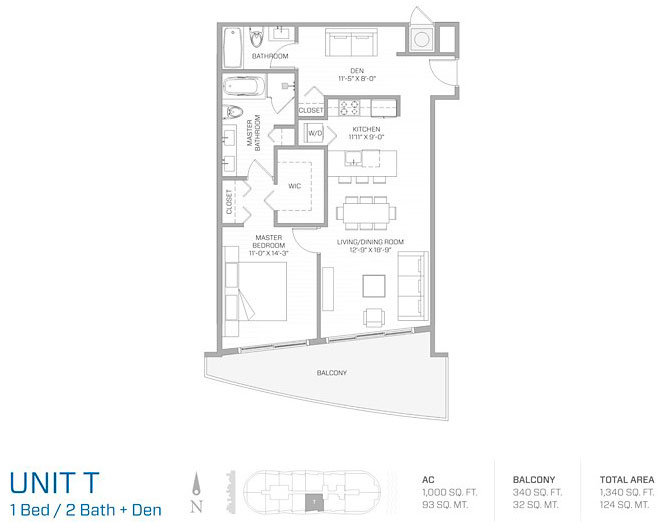 Aria on the Bay - floor plans