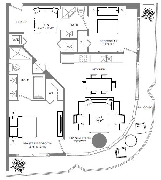 Brickell Heights floor plans