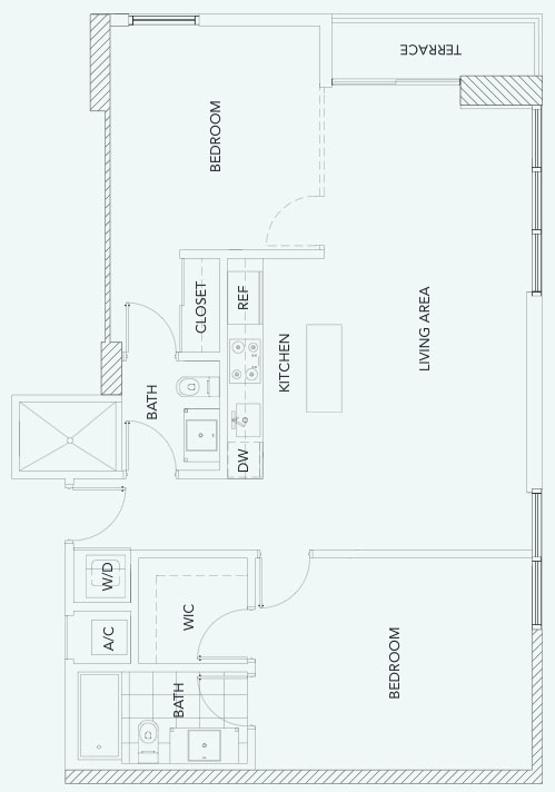 Centro Miami floor plans