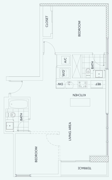 Centro Miami floor plans