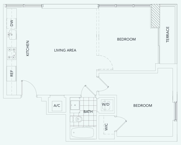 Centro Miami floor plans