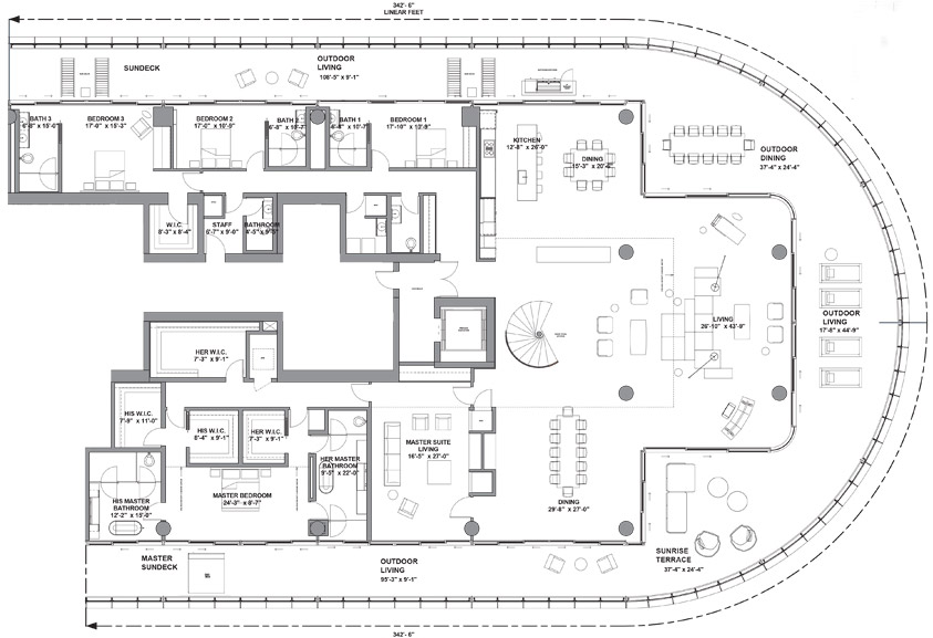 Eighty Seven Park floor plans - new developments in Miami