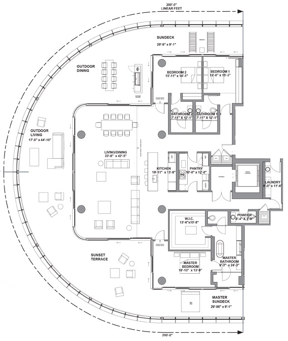 Eighty Seven Park floor plans - new developments in Miami