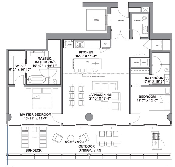 Eighty Seven Park floor plans - new developments in Miami