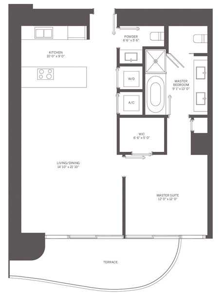 Flatiron Brickell floor plans - new developments in Miami