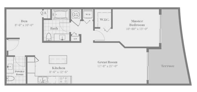 Canvas Miami floor plans