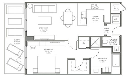 Four Seasons floor plans - new developments in Fort Lauderdale