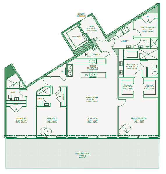 Grove At Grand Bay floor plans - new developments in Coconut Grove