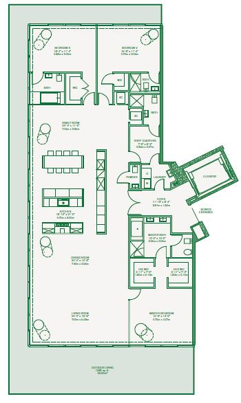 Grove At Grand Bay floor plans - new developments in Coconut Grove