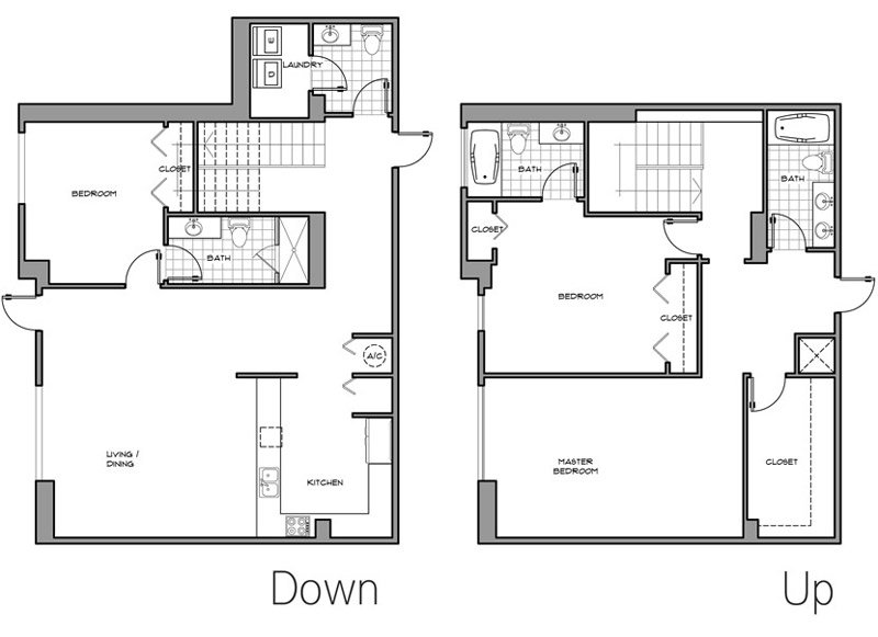 H3 Hollywood floor plans - new developments in Hollywood