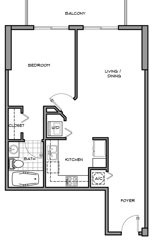 H3 Hollywood floor plans - new developments in Hollywood