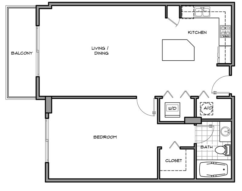 H3 Hollywood floor plans - new developments in Hollywood