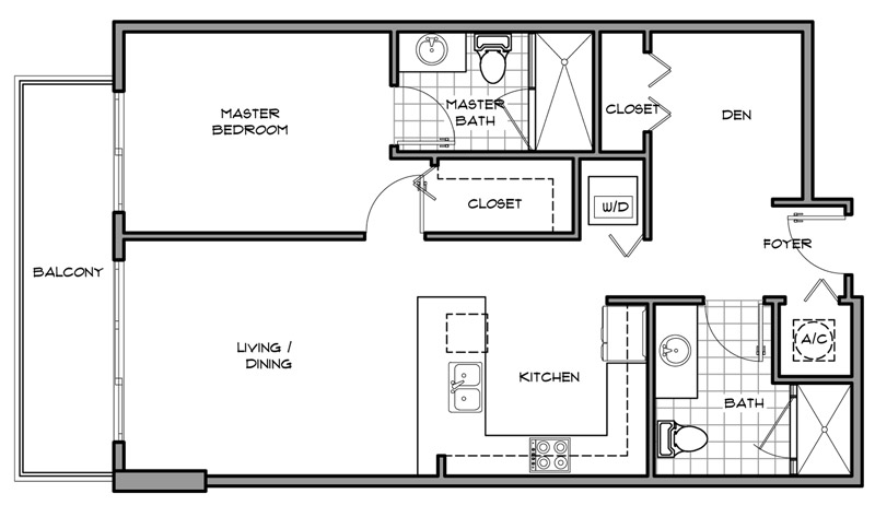 H3 Hollywood floor plans - new developments in Hollywood