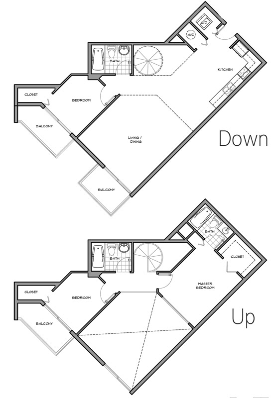 H3 Hollywood floor plans - new developments in Hollywood