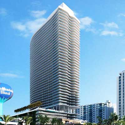 Hyde Beach Resort & Residences - new developments in Hollywood