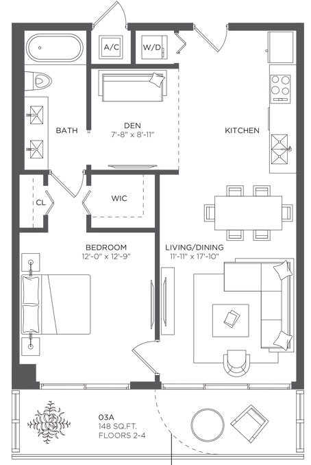 Hyde Midtown floor plans - new developments in Miami