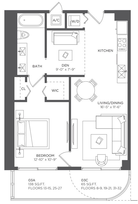 Hyde Midtown floor plans - new developments in Miami