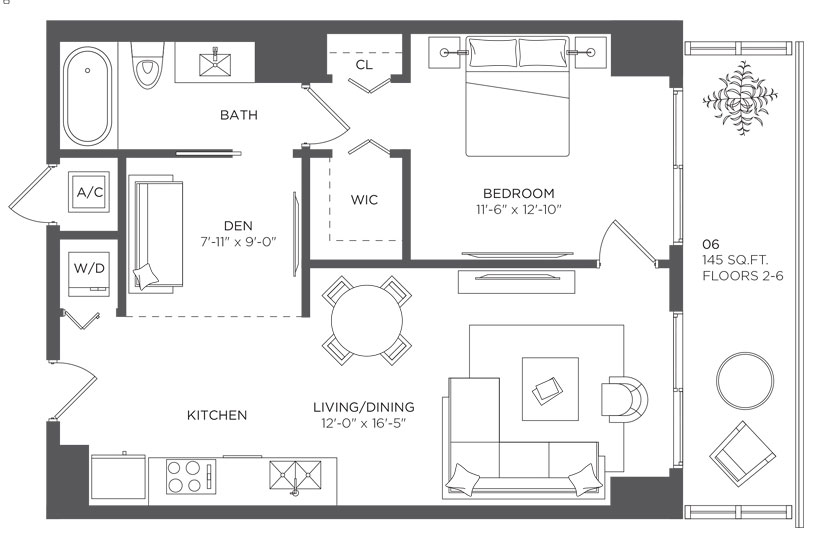 Hyde Midtown floor plans - new developments in Miami