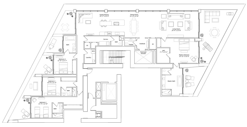 Jade Signature Sunny Isles Beach floor plans