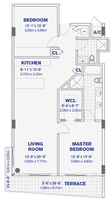 KAI floor plans - new developments at Bay Harbor Islands