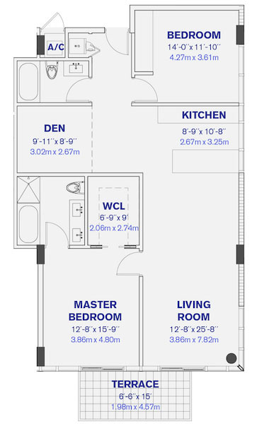 KAI floor plans - new developments at Bay Harbor Islands