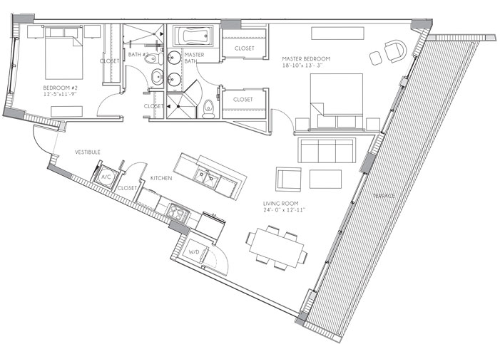 O Residences floor plans - new developments at Bay Harbor Islands