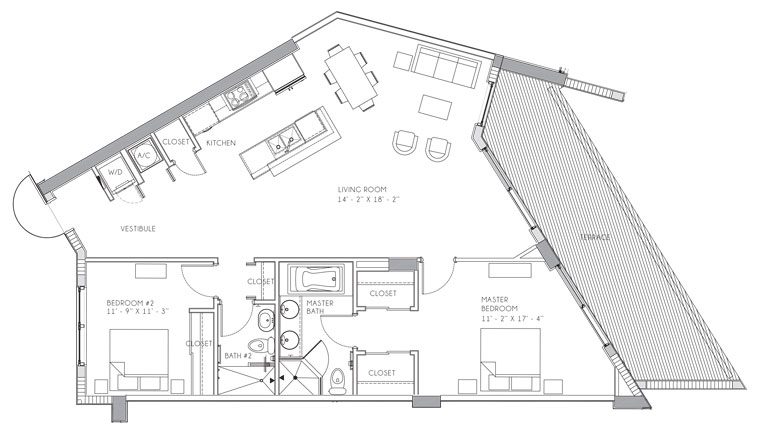 O Residences floor plans - new developments at Bay Harbor Islands