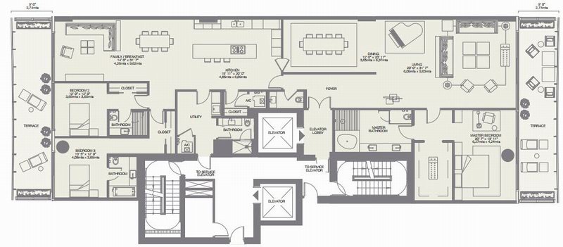 Oceana floor plans - new developments at Bay Harbor