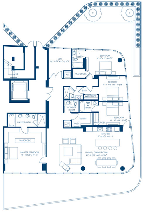 One Ocean floor plans - new developments at Miami Beach