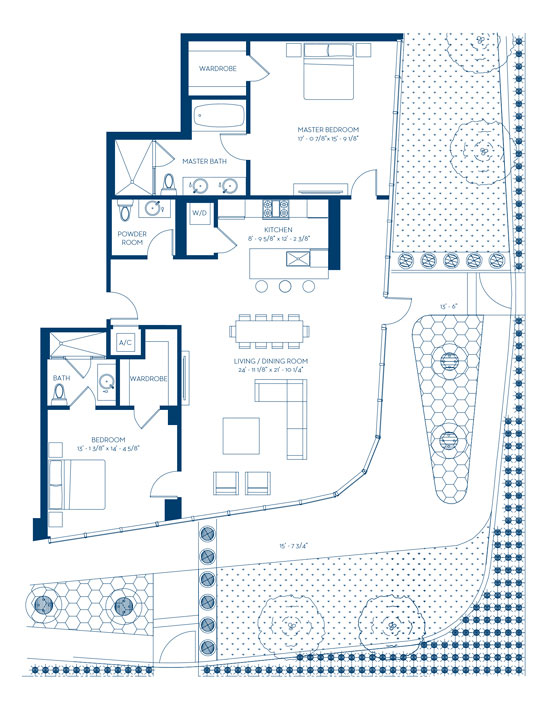 One Ocean floor plans - new developments at Miami Beach