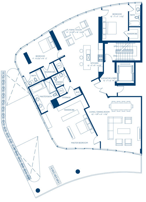 One Ocean floor plans - new developments at Miami Beach