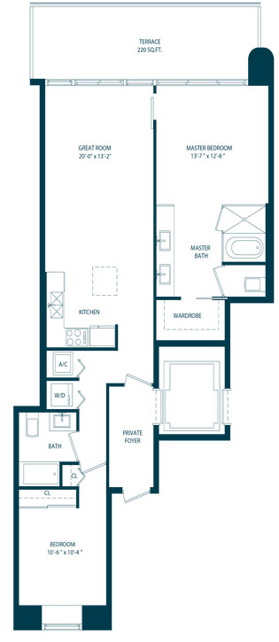 One Paraiso floor plans - new developments at Miami