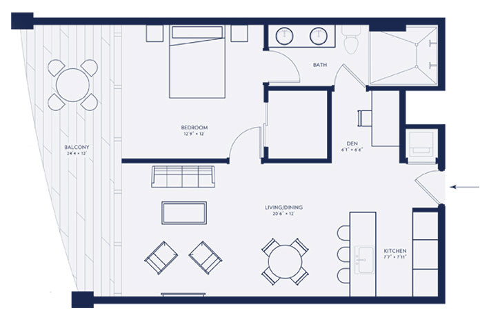 Park Grove  floor plans - new developments at Coconut Grove