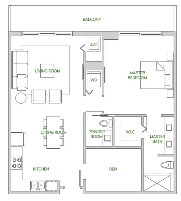 Residences at Park Square floor plans - new developments at Aventura