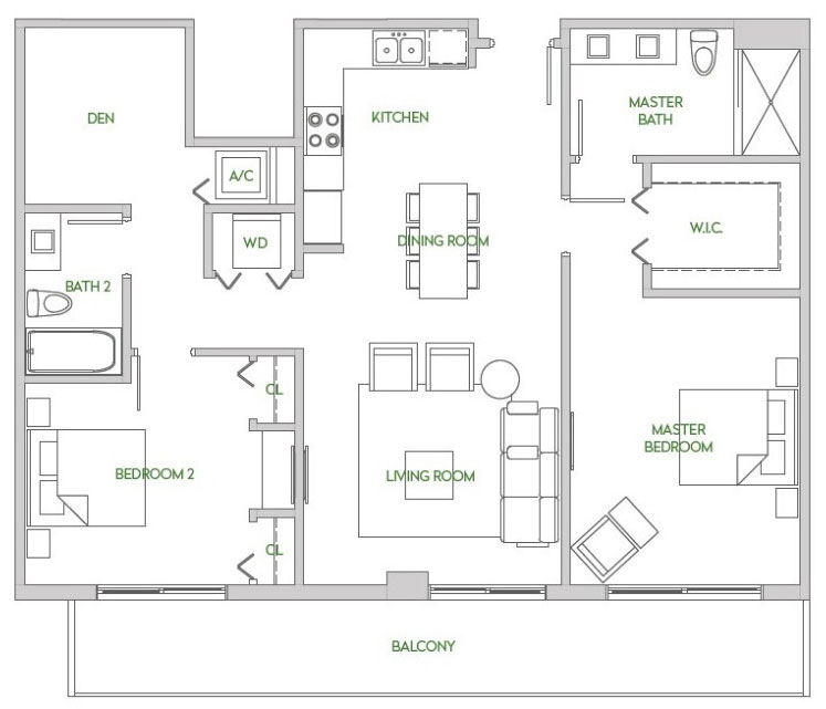 Residences at Park Square floor plans - new developments at Aventura