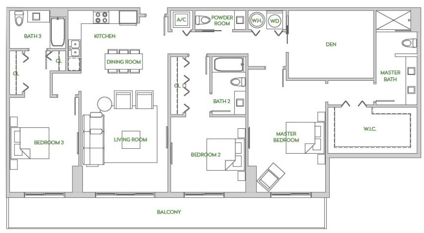 Residences at Park Square floor plans - new developments at Aventura