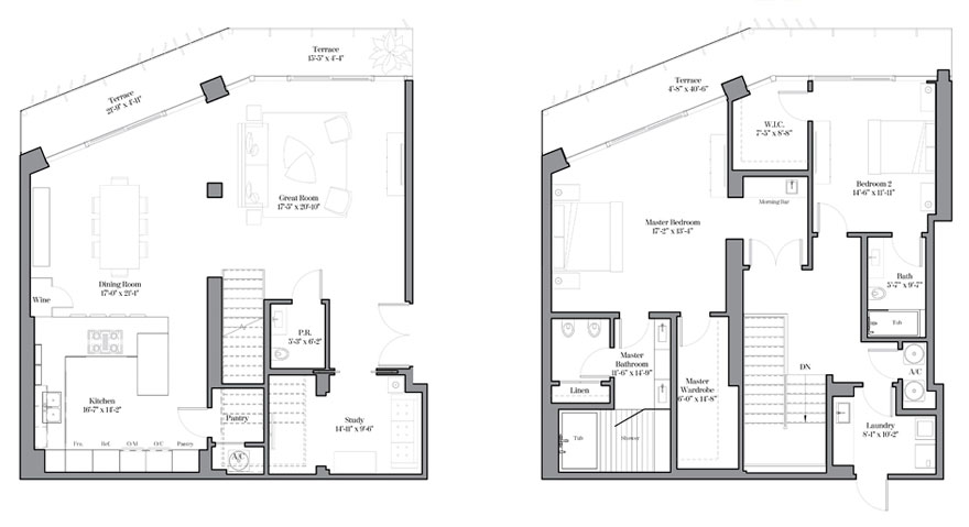 Ritz-Carlton Residences floor plans - new developments at Miami Beach