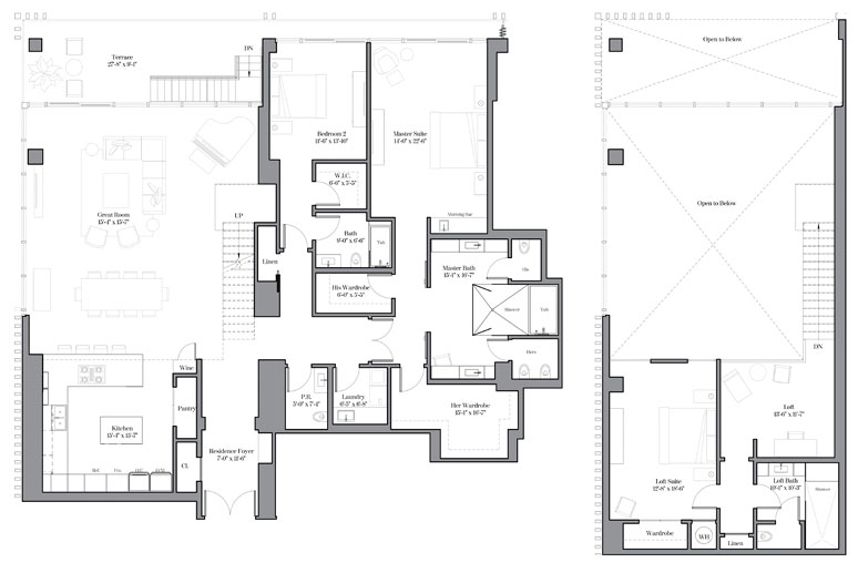 Ritz-Carlton Residences floor plans - new developments at Miami Beach